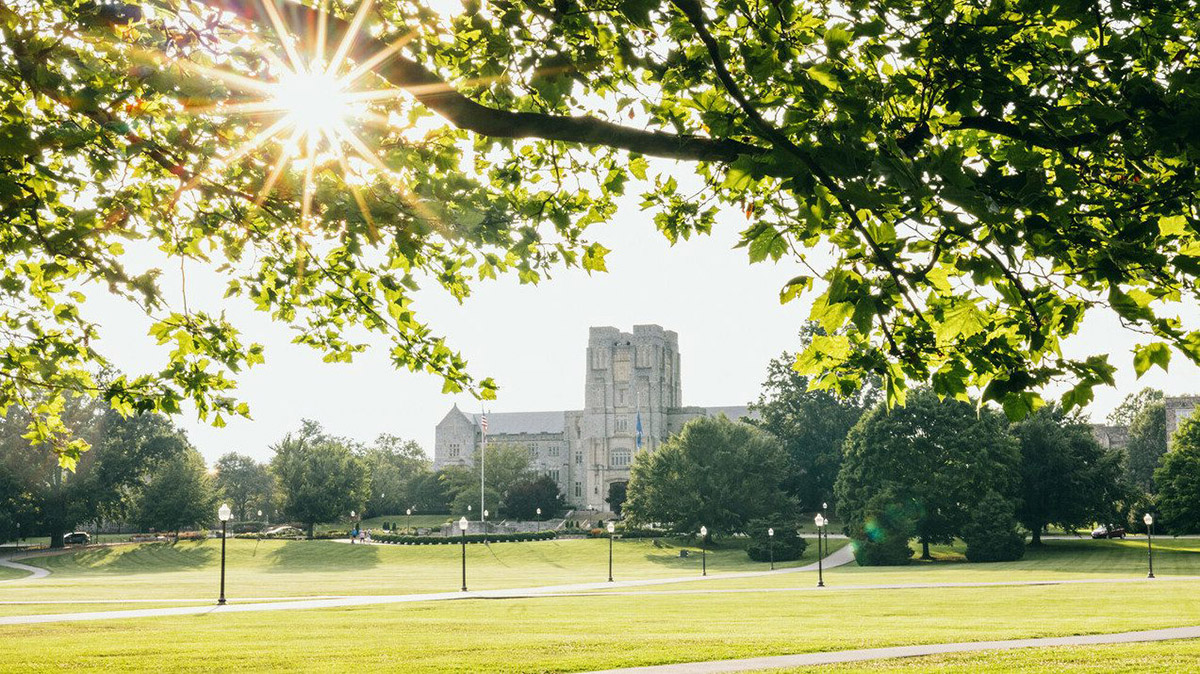 Virginia Tech campus building