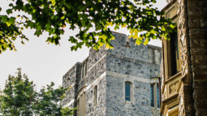 Virginia Tech campus in summer. Photo by Mary Desmond for Virginia Tech.